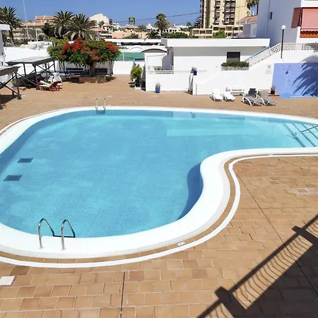 Vera Mar 9a - Primera Linea Con Piscina Y Parking Appartamento Los Cristianos (Tenerife)
