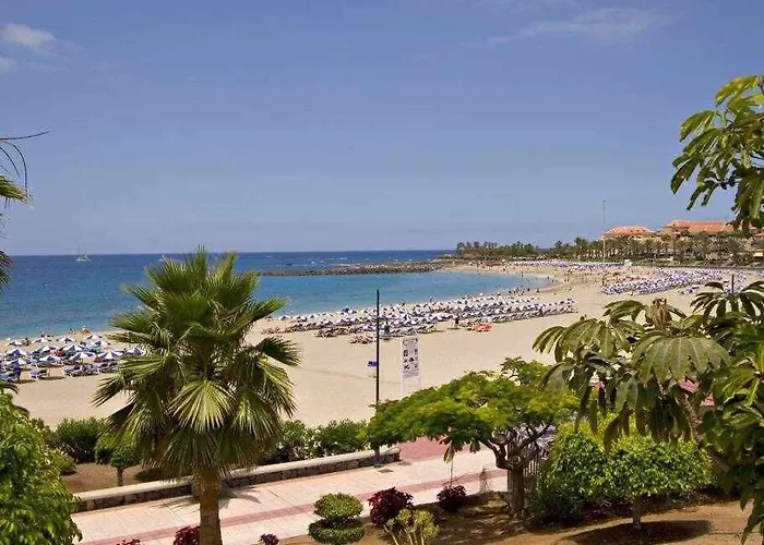 Vera Mar 9a - Primera Linea Con Piscina Y Parking Los Cristianos (Tenerife)