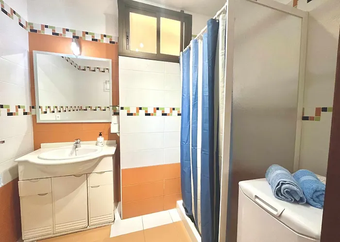 Lejlighed Vera Mar 9a - Primera Linea Con Piscina Y Parking Los Cristianos (Tenerife)