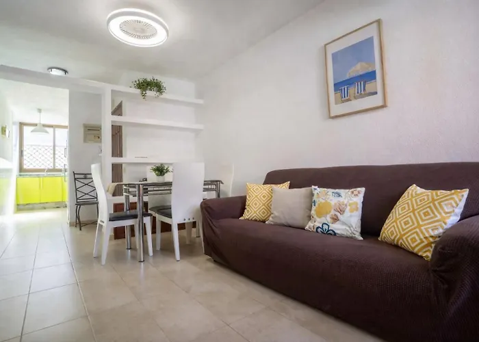 Vera Mar 9a - Primera Linea Con Piscina Y Parking * Лос Кристианос